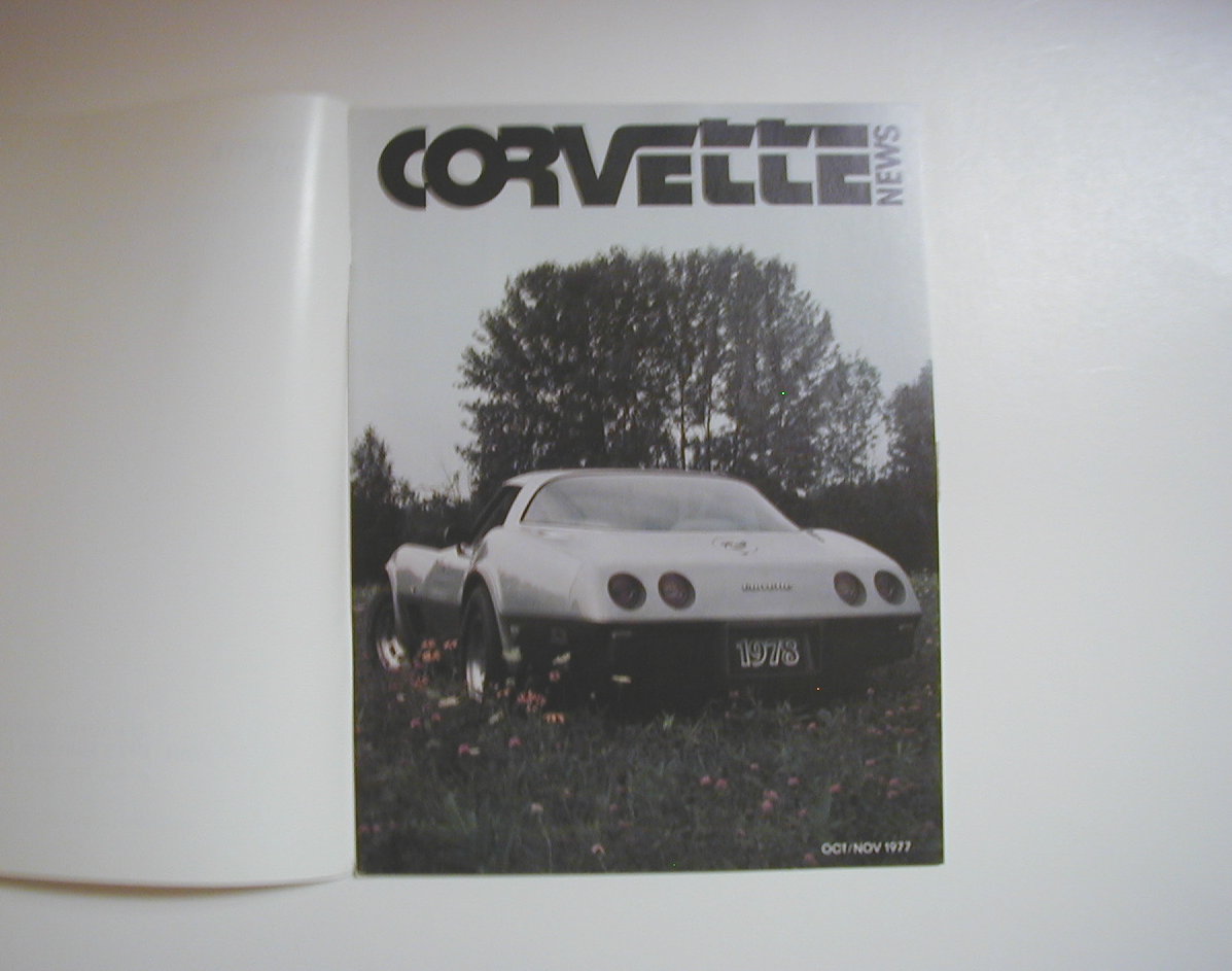 Corvette News Magazine Oct/Nov 1977